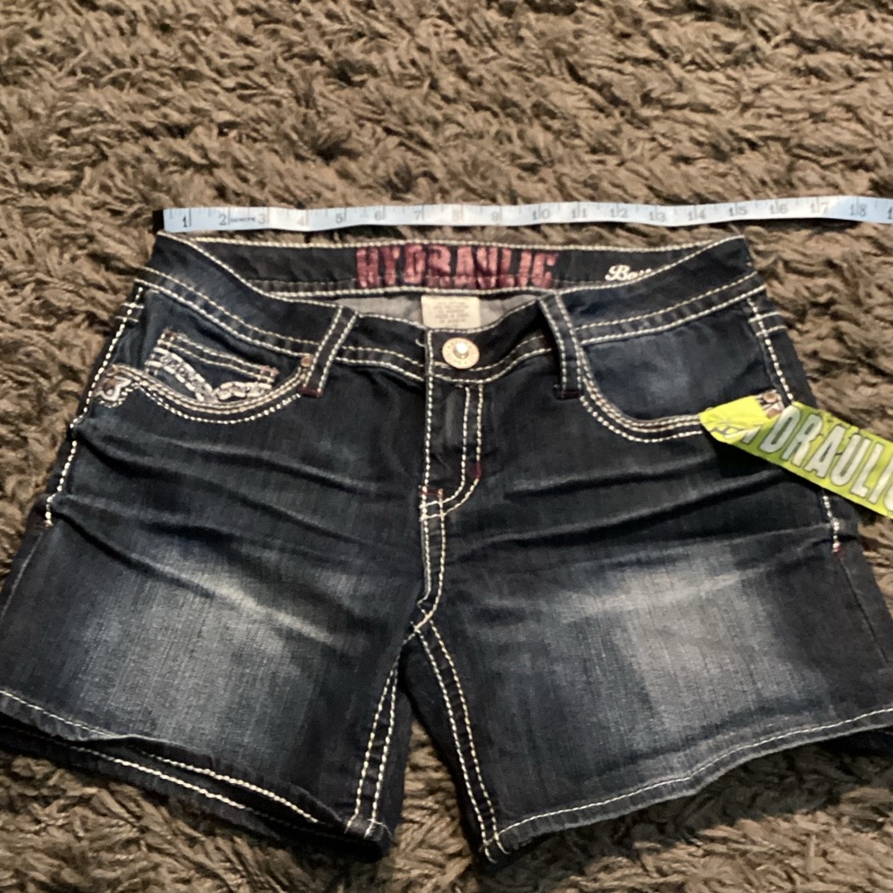 Hydraulic Women's Deep Indigo Jean Shorts